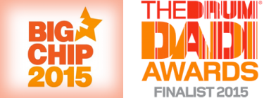 Big Chip Winner and DADI Awards Finalist 2015